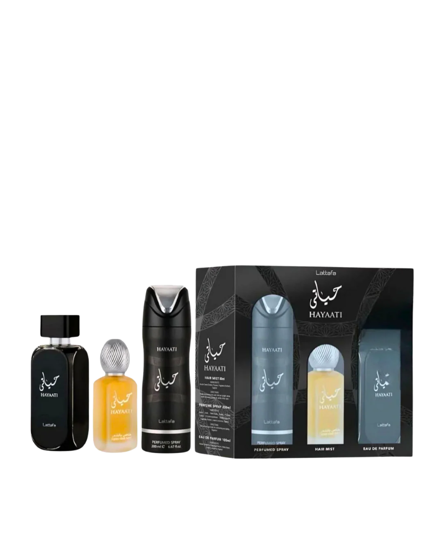 Set Lattafa Hayaati Eau De Parfum 100ML - Unisex