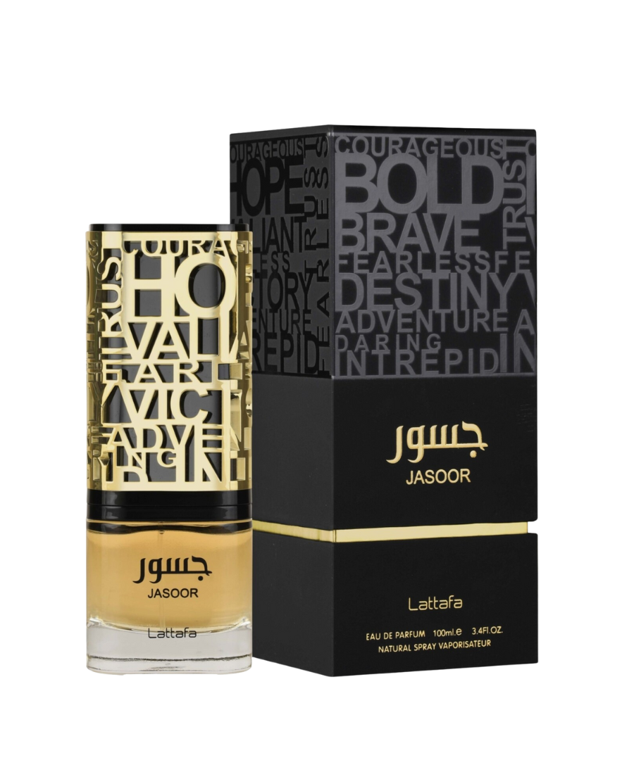 White Minimalist Product Instagram Post (39) Lattafa Jasoor Eau De Parfum 100ML - Masculino