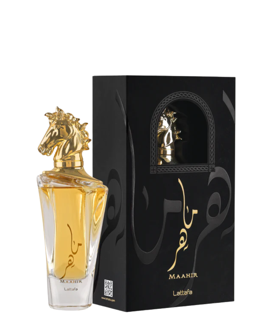 White Minimalist Product Instagram Post (62) Lattafa Maahir Eau De Parfum 100ML - Unisex