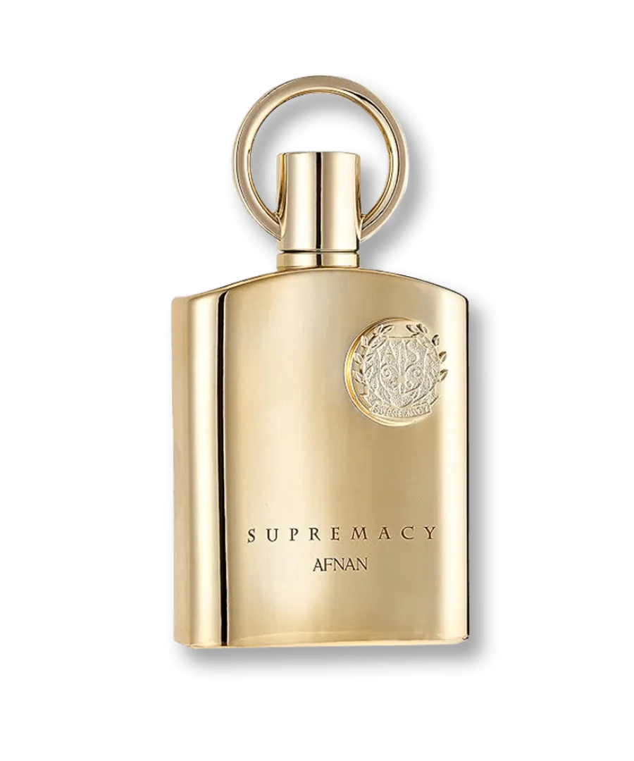 White Minimalist Product Instagram Post Supremacy Gold AFNAN Eau De Parfum 100ML Unisex