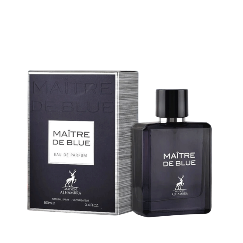 White Minimalist Product Instagram Post (96) Maison Alhambra Maitre De Blue Eau De Parfum 100ML - Hombre